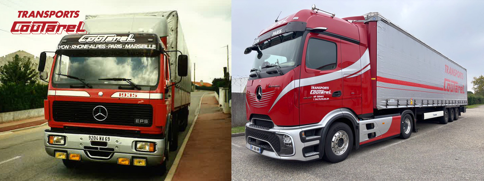 Nos nouveaux camions Mercedes Actros L sont sur la route !