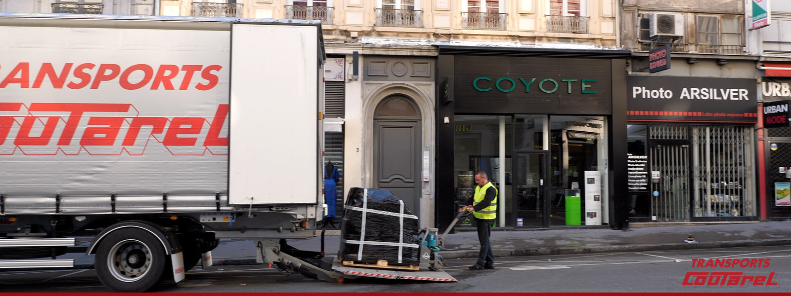 Distribution urbaine de marchandises à Lyon (69)